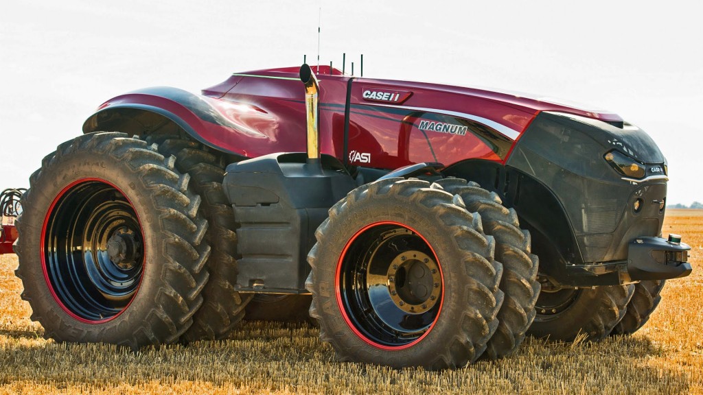 Case IH autonomous tractor