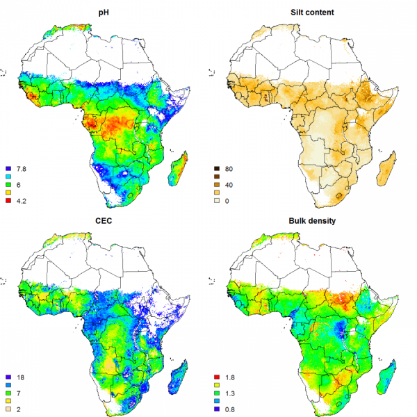 Big Data Generated Maps of Africa's Soil Properties