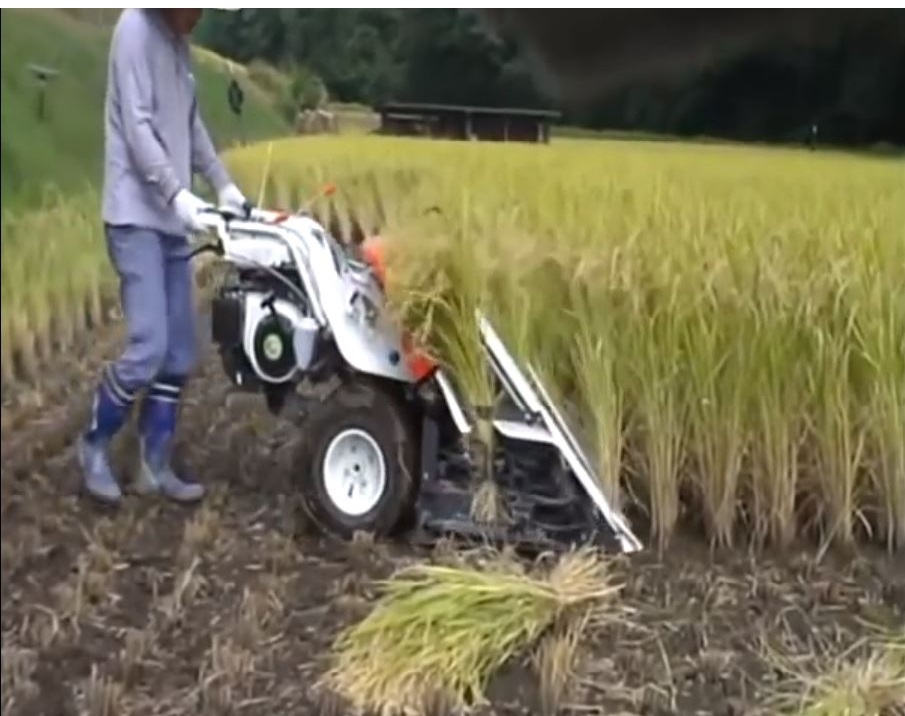Rice Reaper Binder Machine